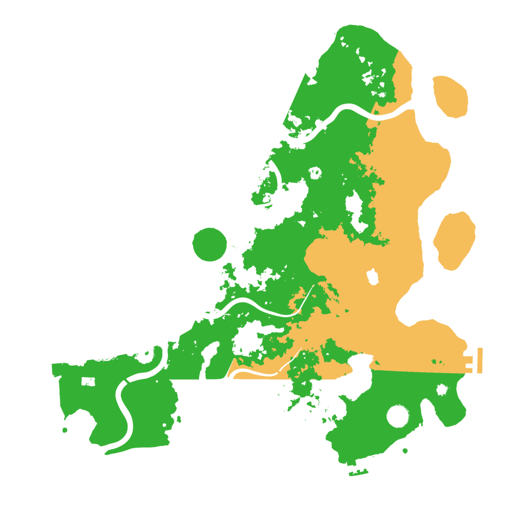 Biome Rust Map: Procedural Map, Size: 4000, Seed: 6133753