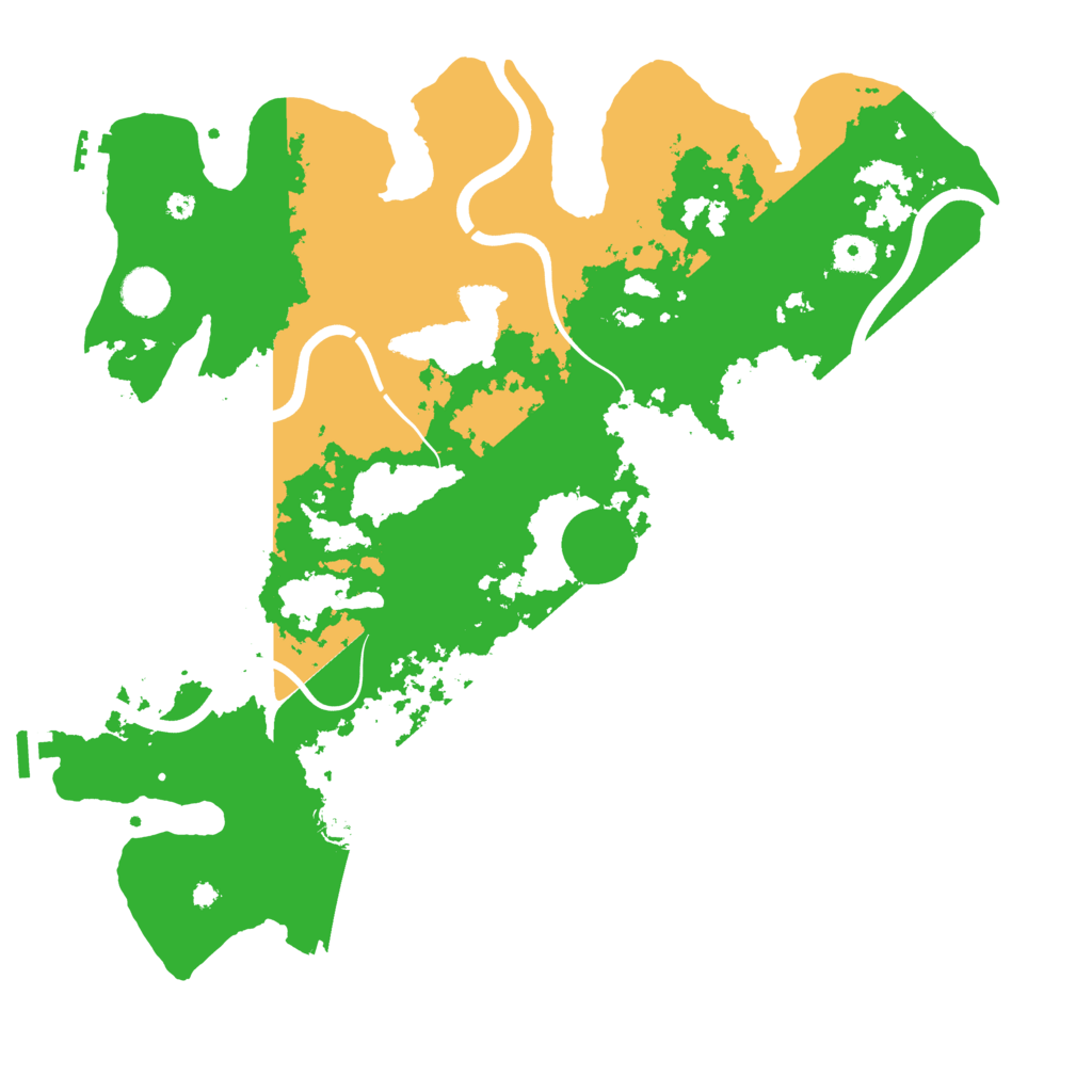 Biome Rust Map: Procedural Map, Size: 4000, Seed: 841675
