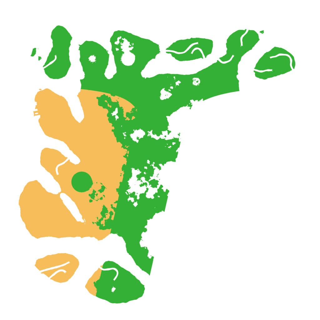 Biome Rust Map: Procedural Map, Size: 4100, Seed: 1103571