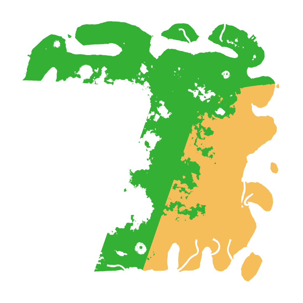 Biome Rust Map: Procedural Map, Size: 4000, Seed: 150520