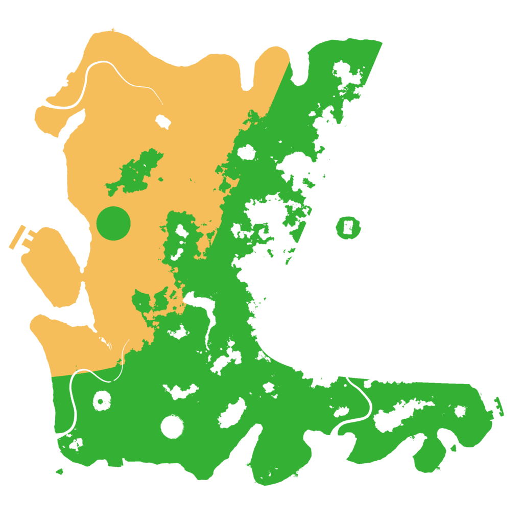 Biome Rust Map: Procedural Map, Size: 4050, Seed: 1975264211