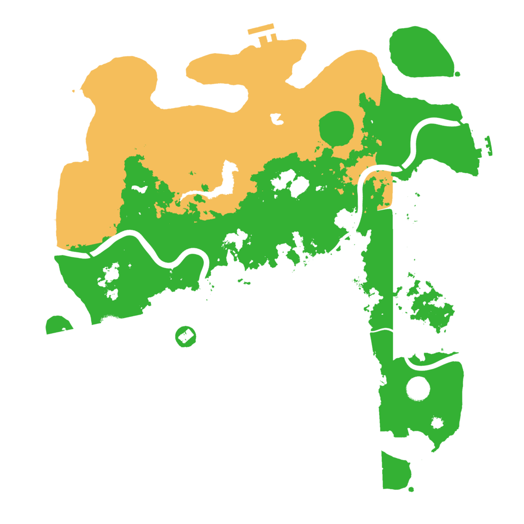 Biome Rust Map: Procedural Map, Size: 4000, Seed: 63346099