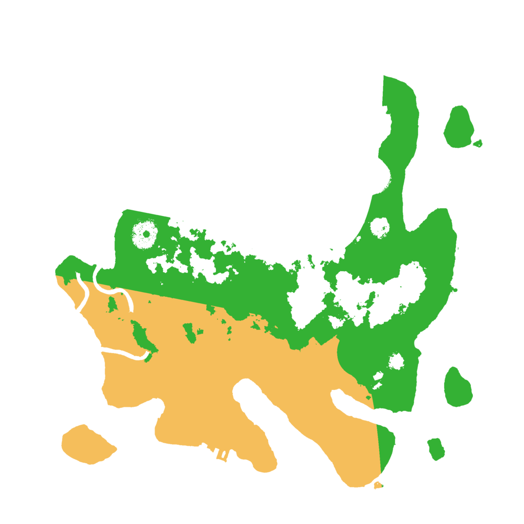 Biome Rust Map: Procedural Map, Size: 3000, Seed: 275898