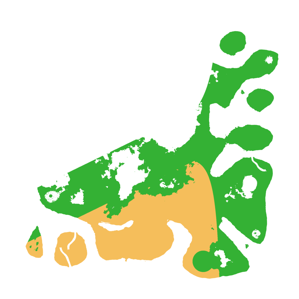 Biome Rust Map: Procedural Map, Size: 3700, Seed: 1367575136