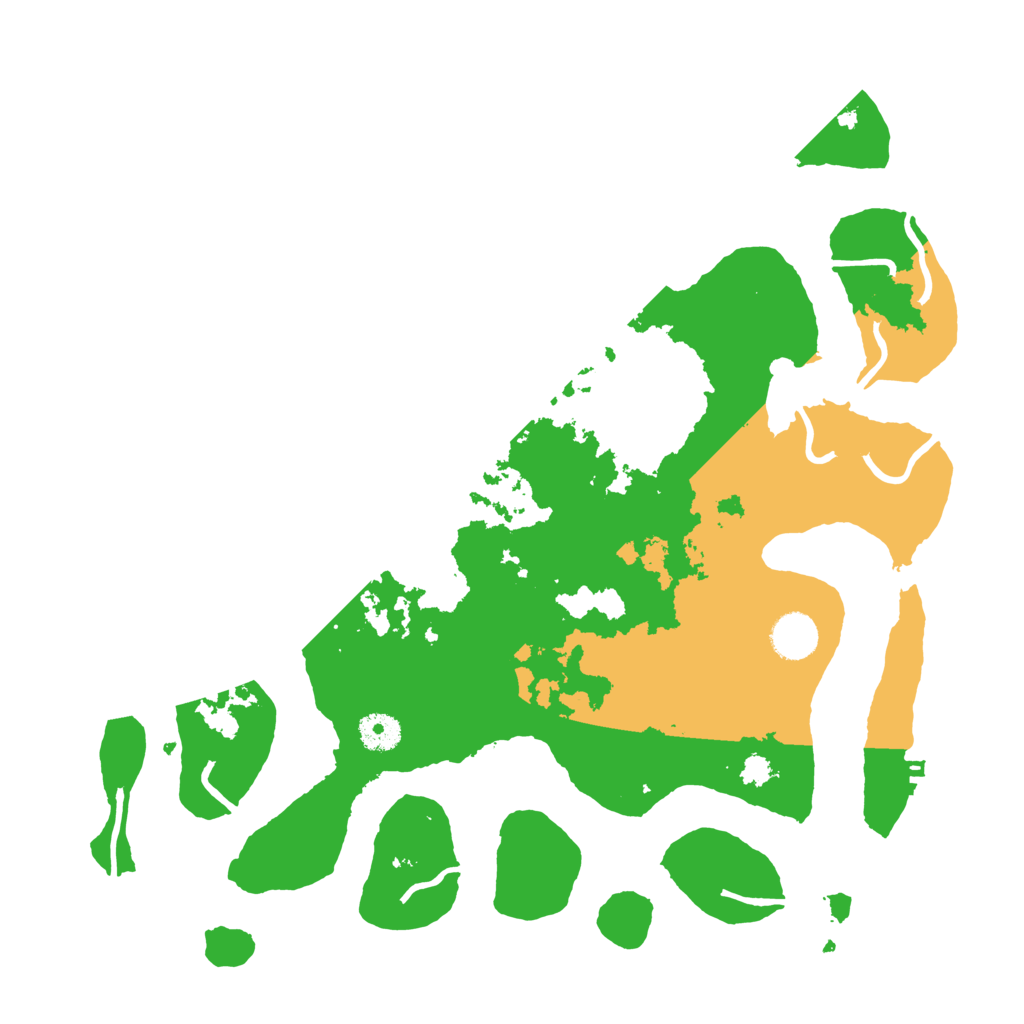 Biome Rust Map: Procedural Map, Size: 3850, Seed: 1641369636