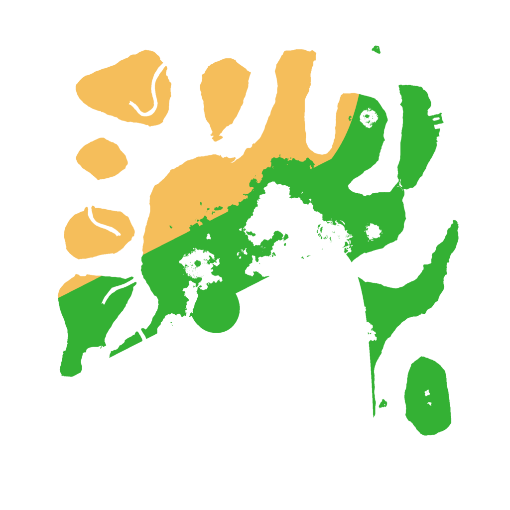 Biome Rust Map: Procedural Map, Size: 3000, Seed: 1612850997