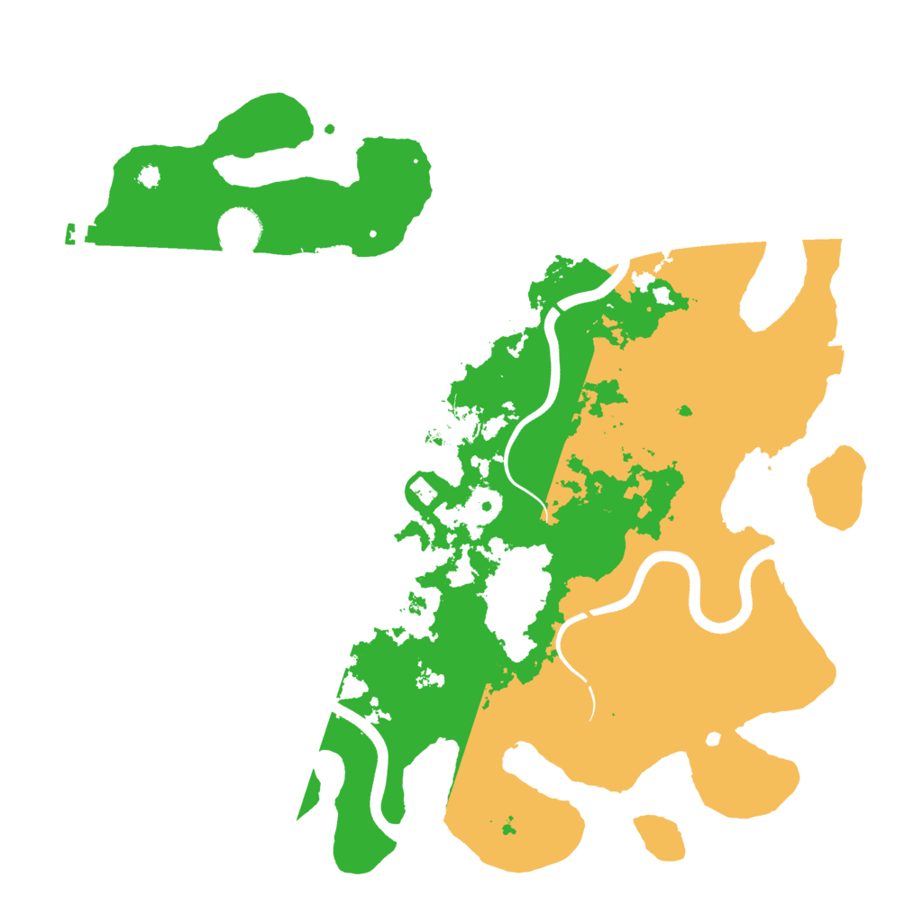 Biome Rust Map: Procedural Map, Size: 3750, Seed: 407246032