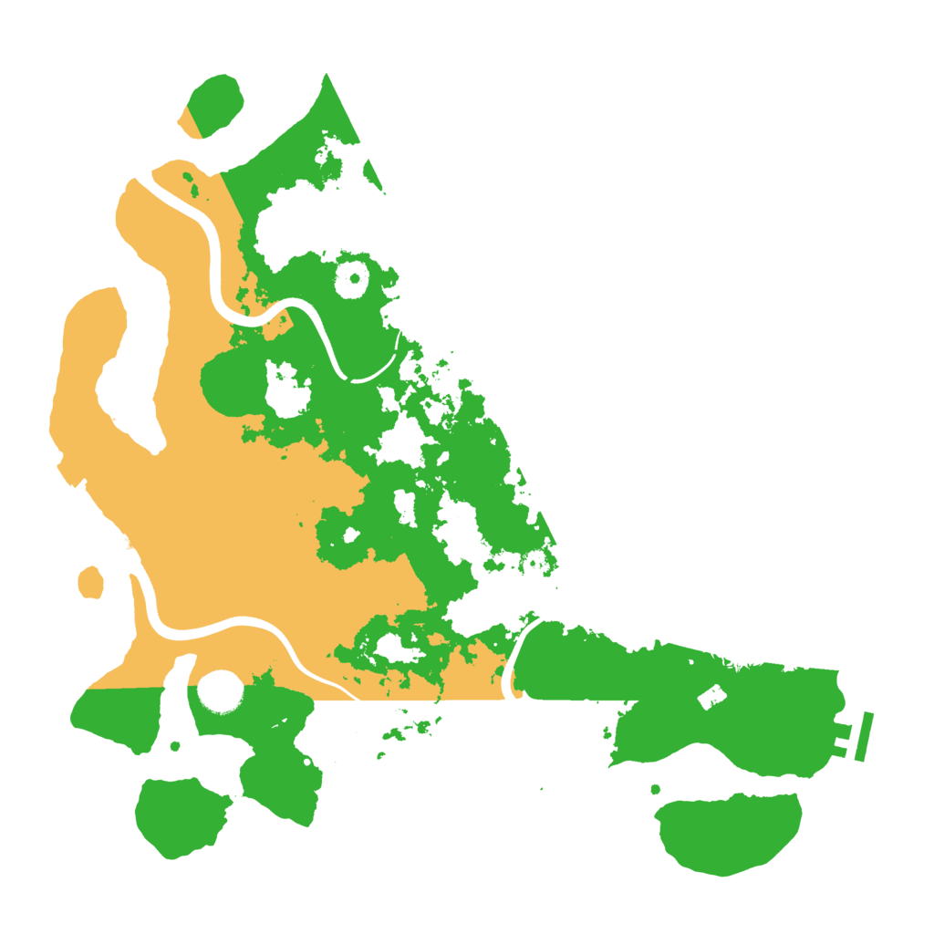 Biome Rust Map: Procedural Map, Size: 3800, Seed: 2759015