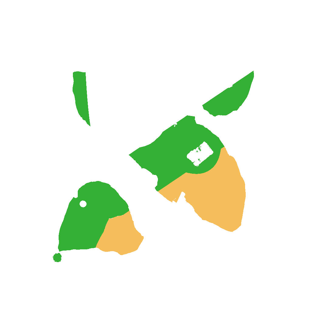 Biome Rust Map: Procedural Map, Size: 1400, Seed: 886