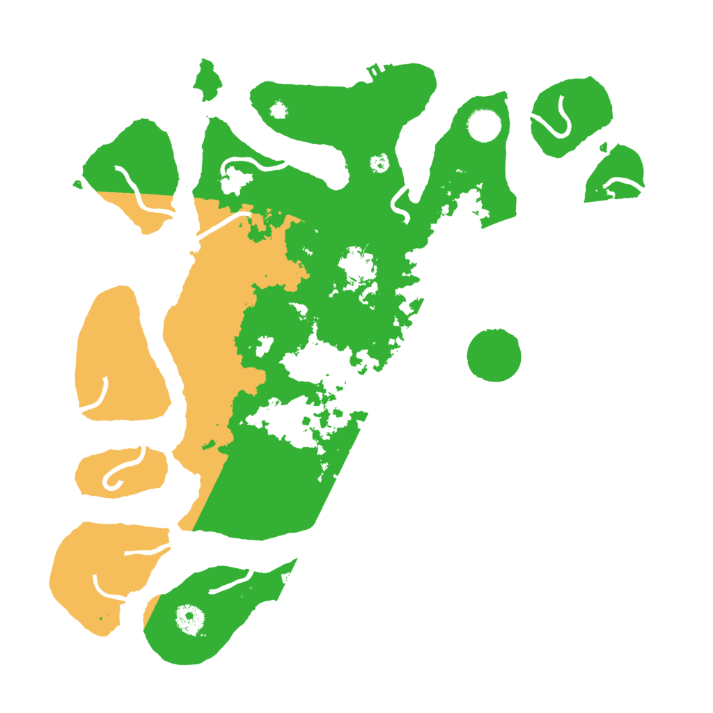 Biome Rust Map: Procedural Map, Size: 3800, Seed: 6455277