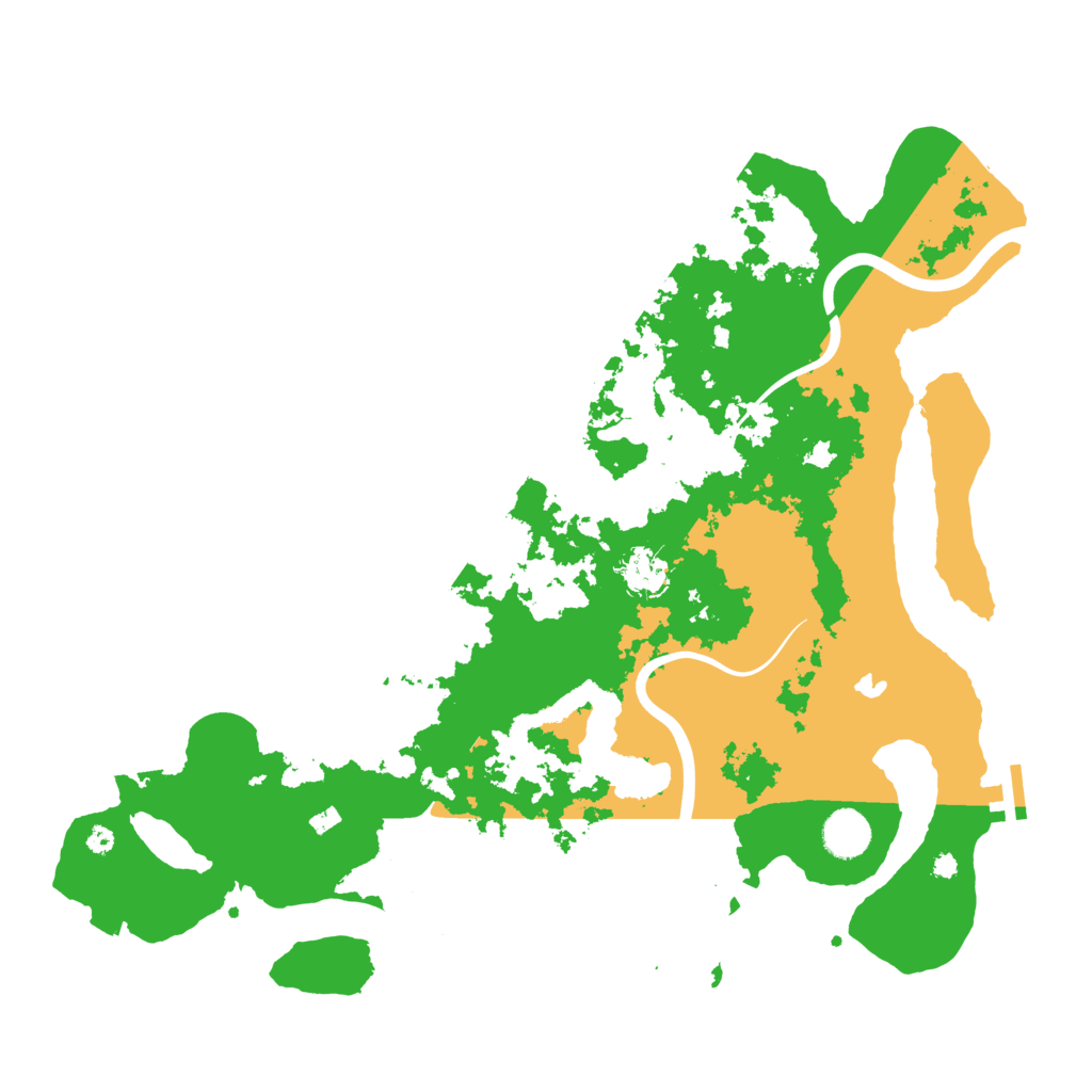 Biome Rust Map: Procedural Map, Size: 4000, Seed: 78052532