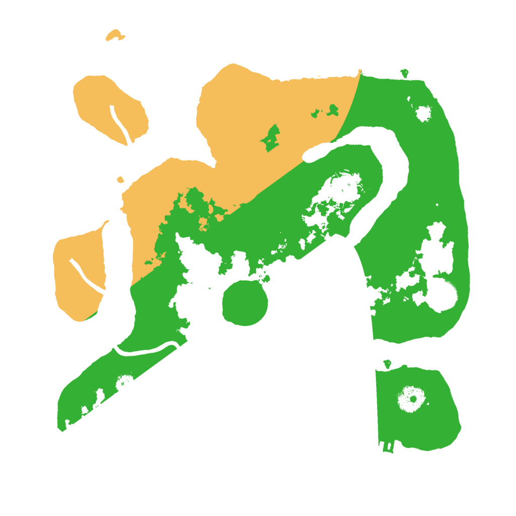 Biome Rust Map: Procedural Map, Size: 3000, Seed: 1661586846