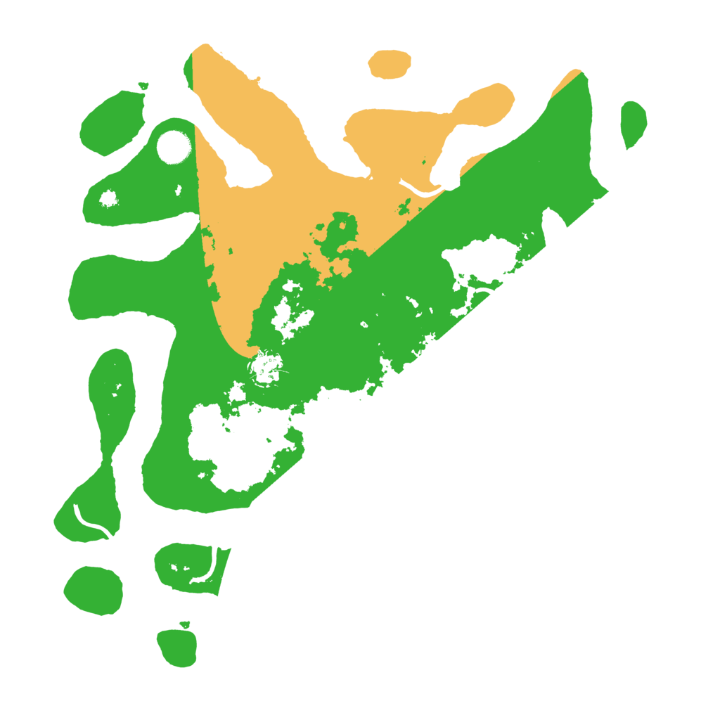 Biome Rust Map: Procedural Map, Size: 3800, Seed: 6249858