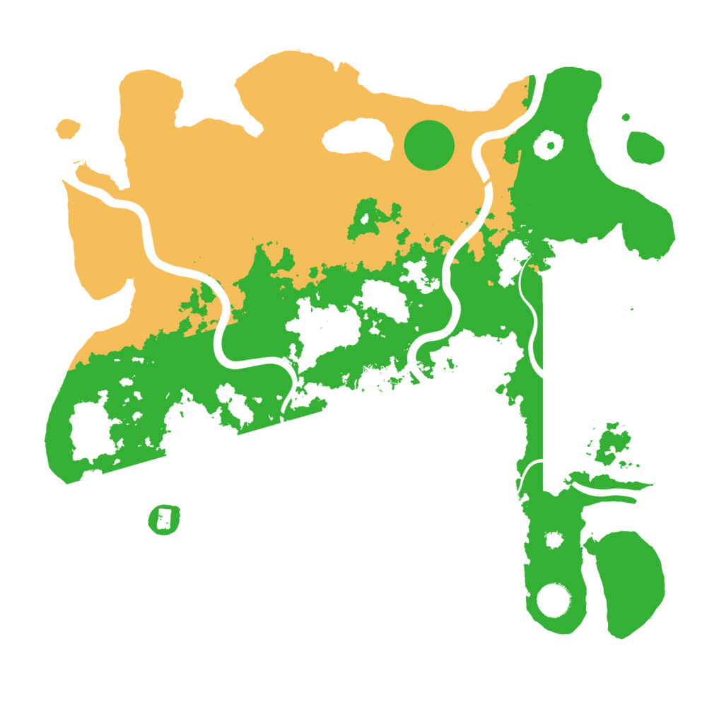 Biome Rust Map: Procedural Map, Size: 3800, Seed: 6429689
