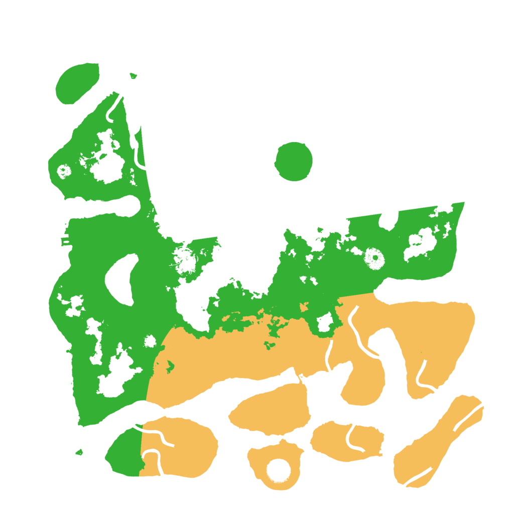 Biome Rust Map: Procedural Map, Size: 3800, Seed: 5976925