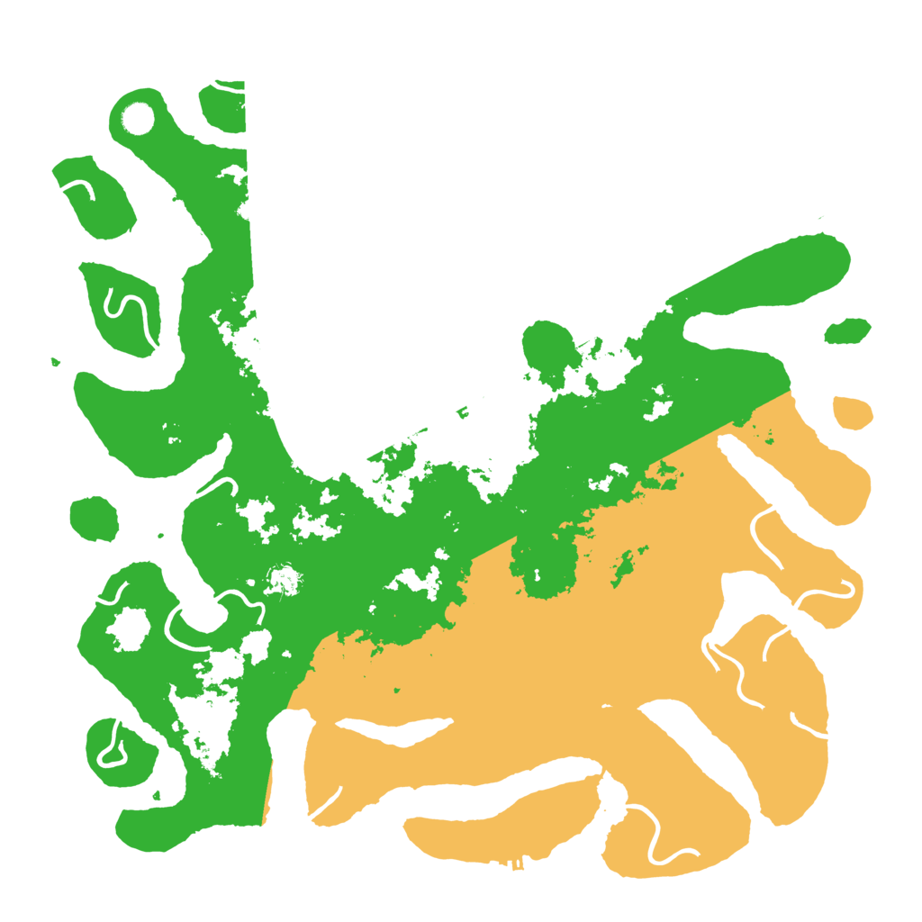 Biome Rust Map: Procedural Map, Size: 5000, Seed: 37477265