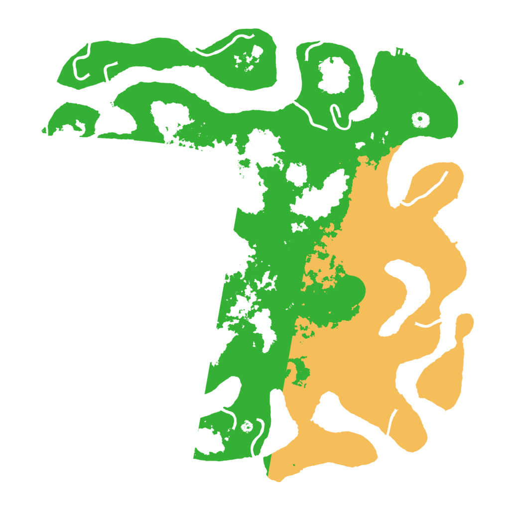 Biome Rust Map: Procedural Map, Size: 4500, Seed: 514