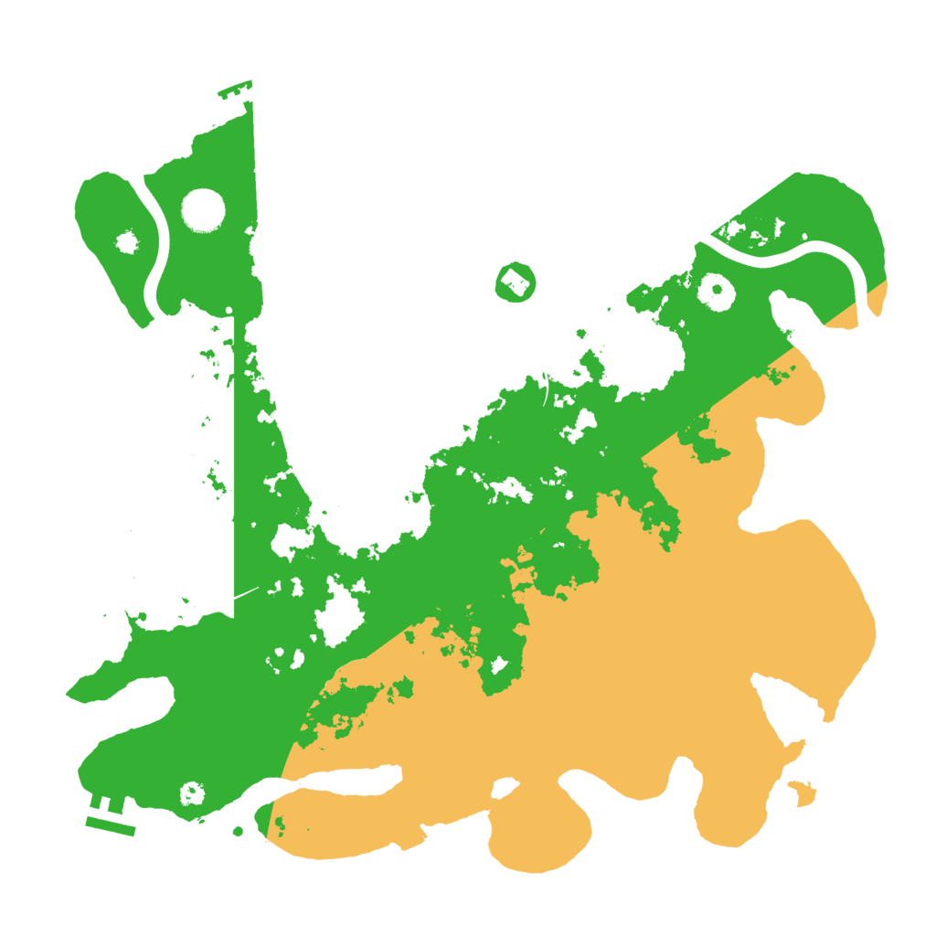 Biome Rust Map: Procedural Map, Size: 3800, Seed: 1698147