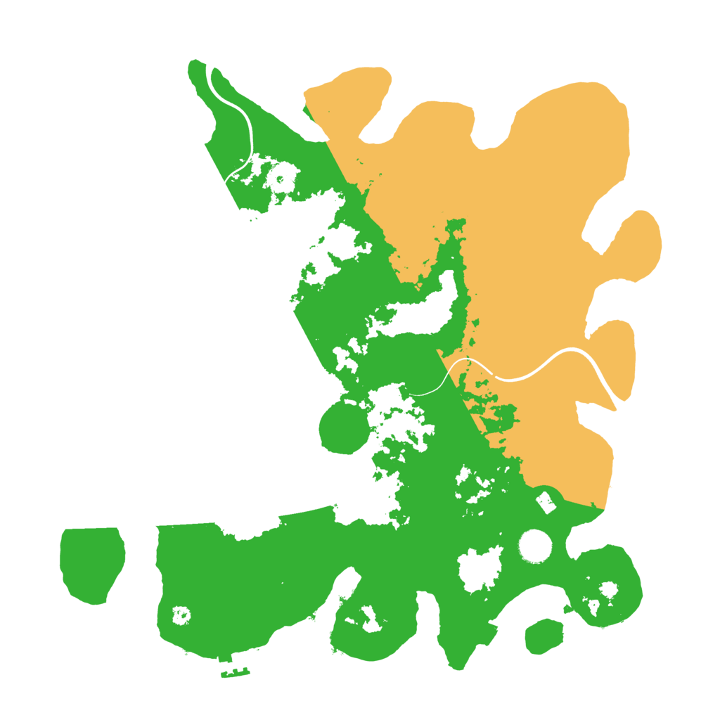 Biome Rust Map: Procedural Map, Size: 3800, Seed: 4308718