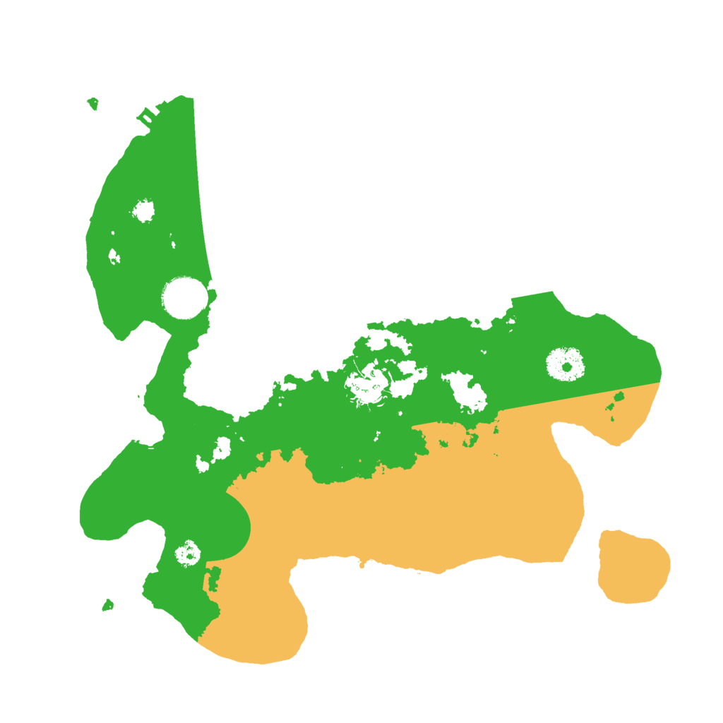 Biome Rust Map: Procedural Map, Size: 3000, Seed: 7271959