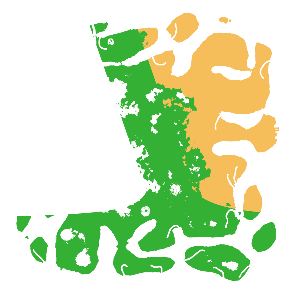 Biome Rust Map: Procedural Map, Size: 4500, Seed: 4955883