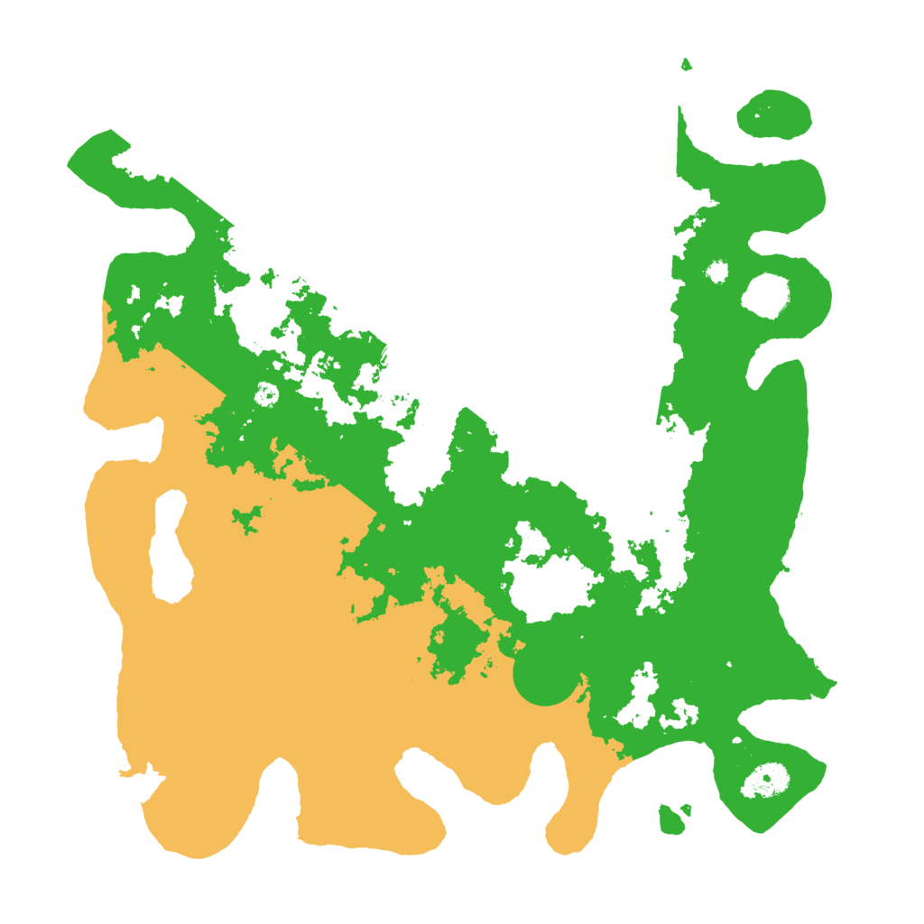 Biome Rust Map: Procedural Map, Size: 3850, Seed: 400498086