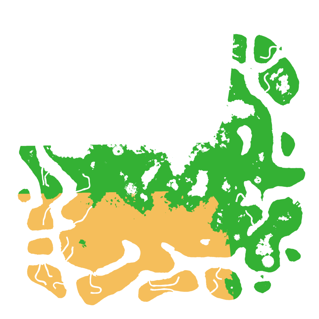 Biome Rust Map: Procedural Map, Size: 4800, Seed: 390731615