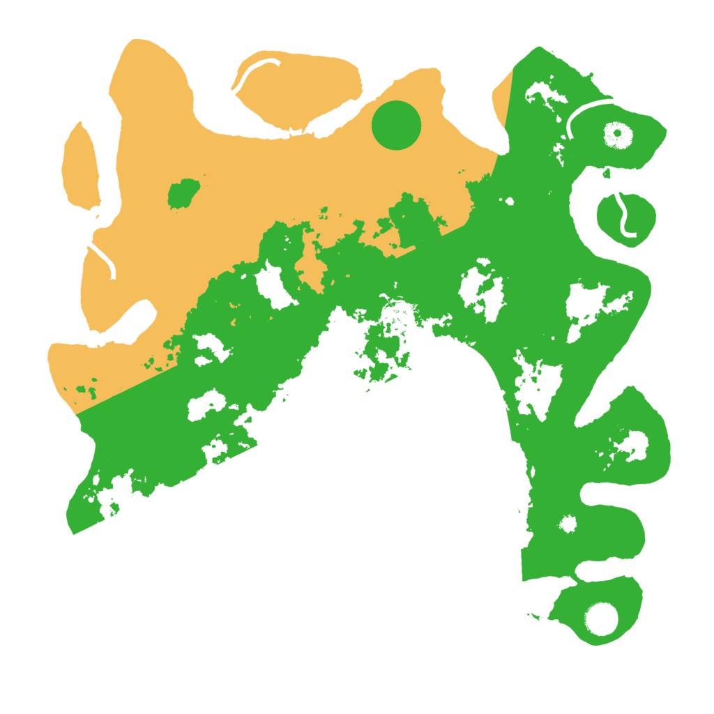 Biome Rust Map: Procedural Map, Size: 3800, Seed: 2961108