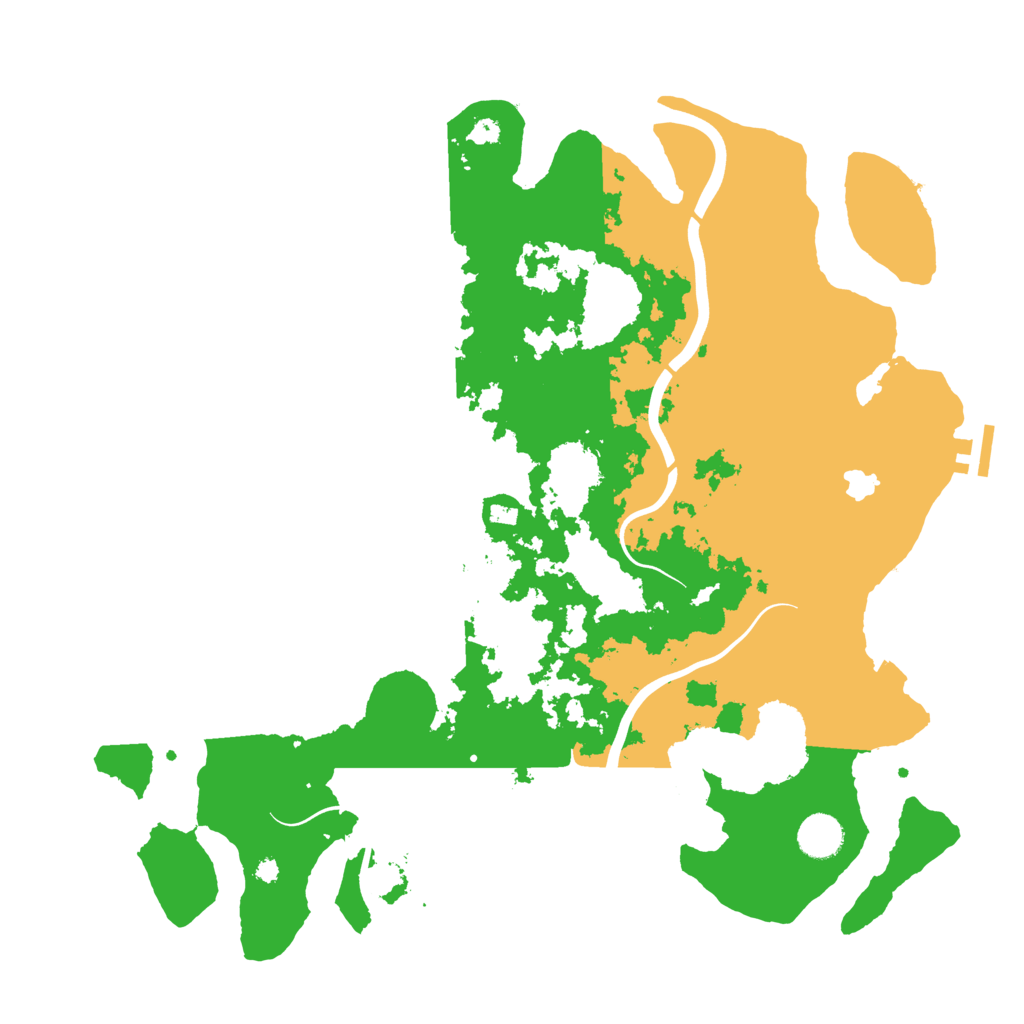Biome Rust Map: Procedural Map, Size: 4000, Seed: 785791582