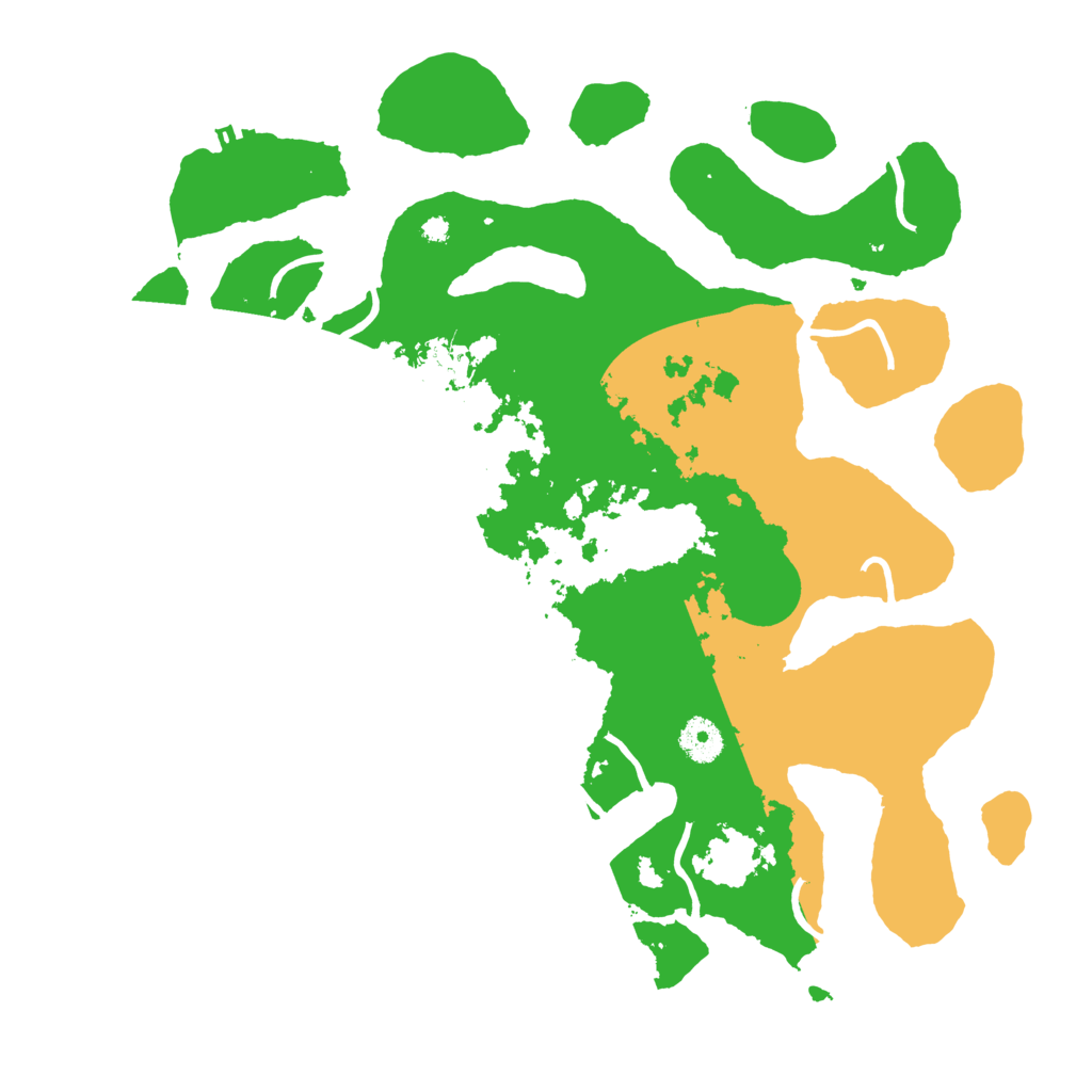 Biome Rust Map: Procedural Map, Size: 3800, Seed: 5504564