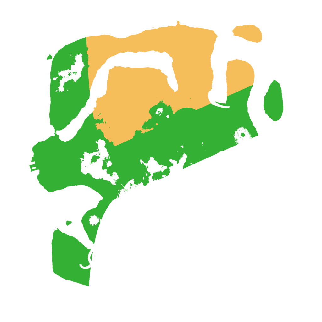 Biome Rust Map: Procedural Map, Size: 3000, Seed: 1671478853