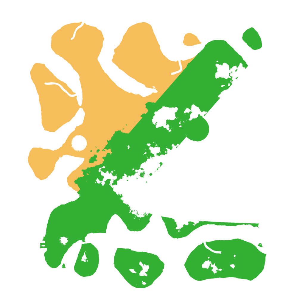 Biome Rust Map: Procedural Map, Size: 3500, Seed: 5935956