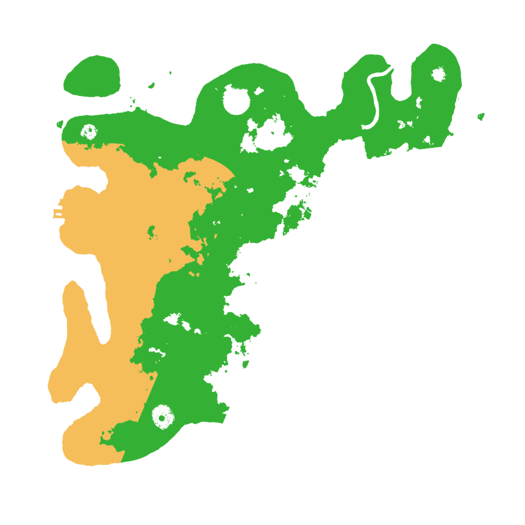 Biome Rust Map: Procedural Map, Size: 3500, Seed: 2810356