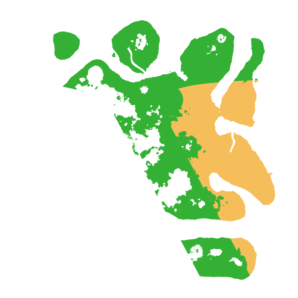 Biome Rust Map: Procedural Map, Size: 3500, Seed: 683267