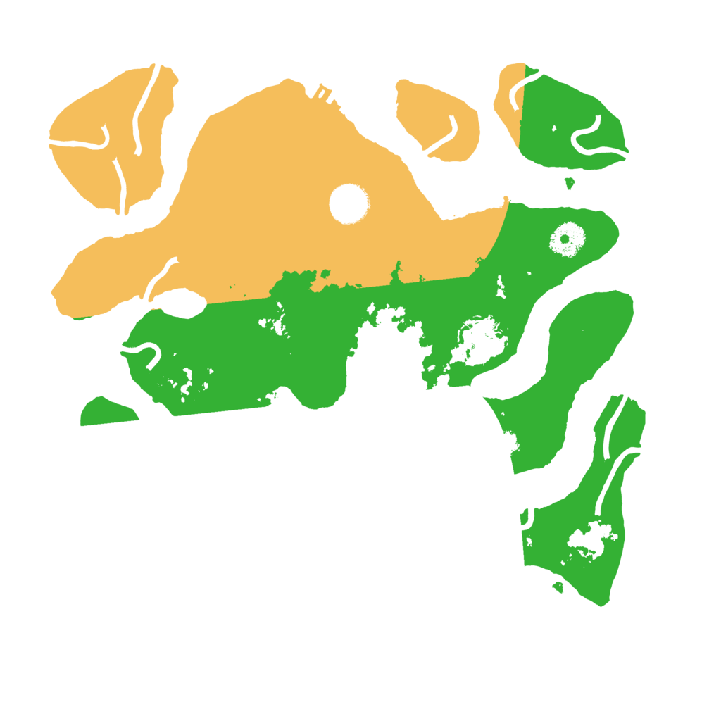 Biome Rust Map: Procedural Map, Size: 3200, Seed: 118032022