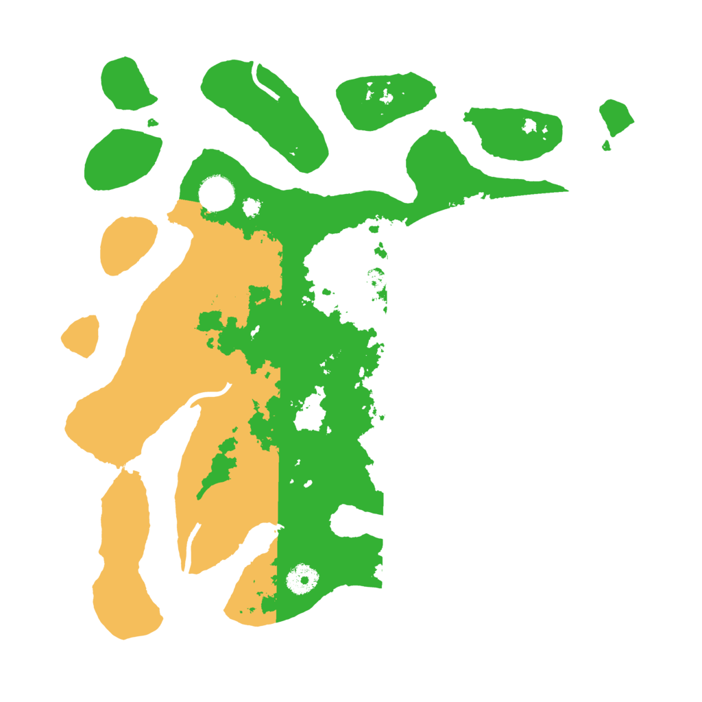 Biome Rust Map: Procedural Map, Size: 3500, Seed: 4568913