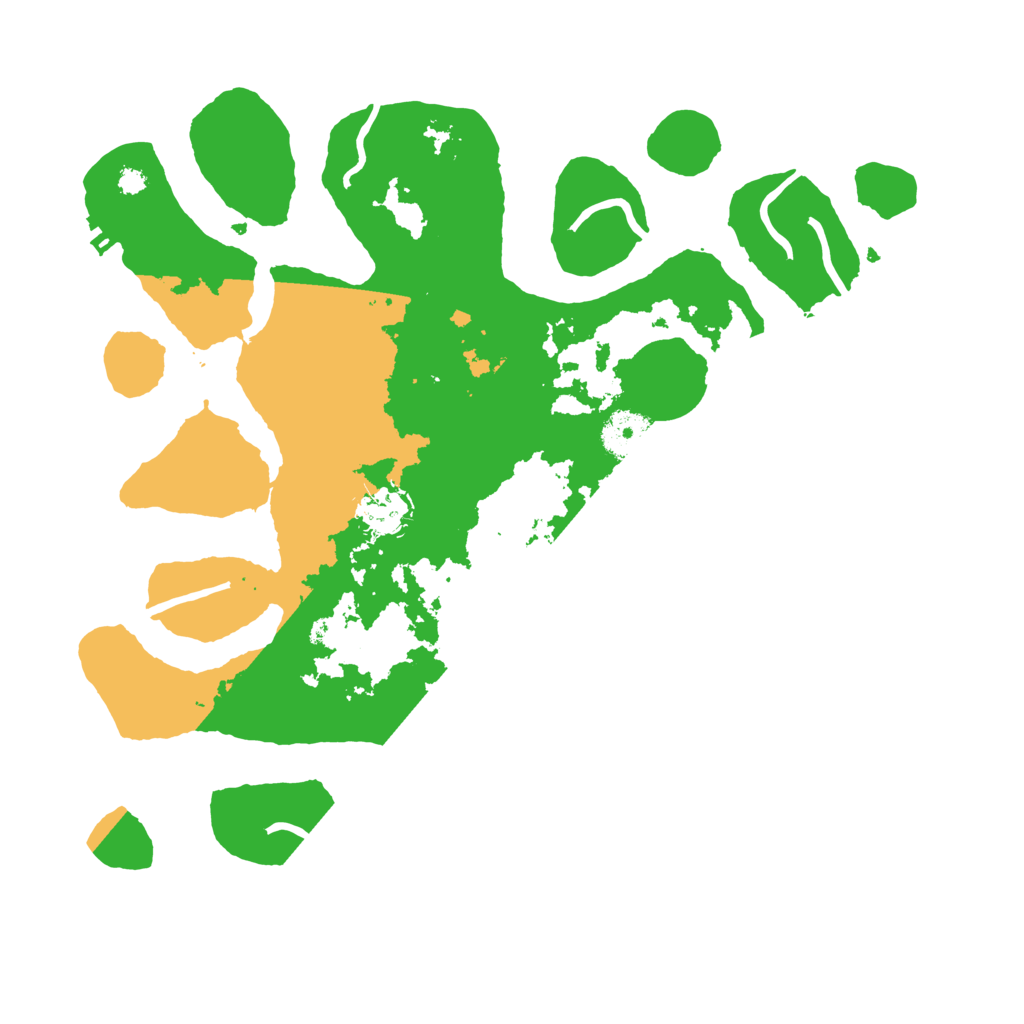 Biome Rust Map: Procedural Map, Size: 3500, Seed: 5362655