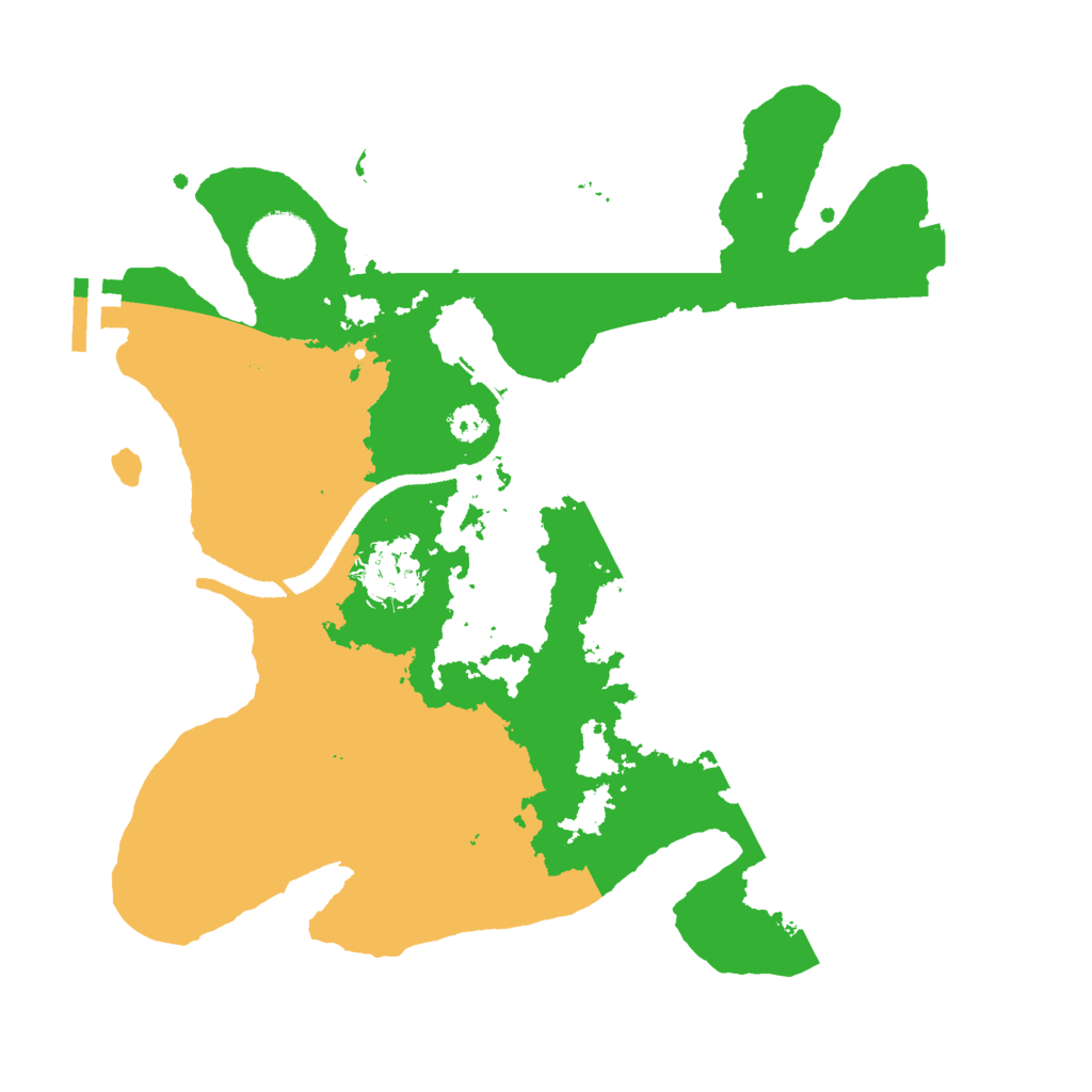 Biome Rust Map: Procedural Map, Size: 3000, Seed: 729022784