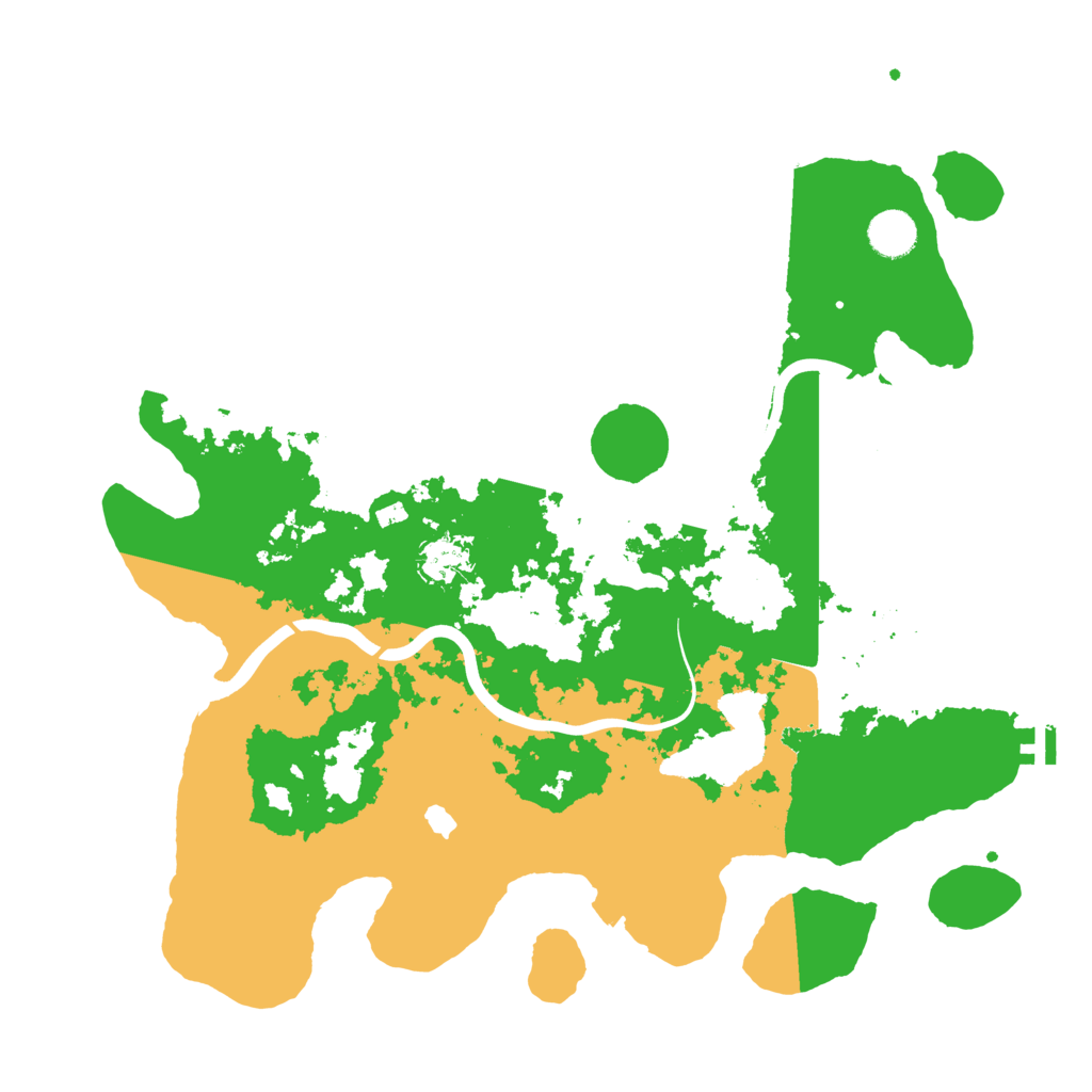Biome Rust Map: Procedural Map, Size: 4000, Seed: 20773