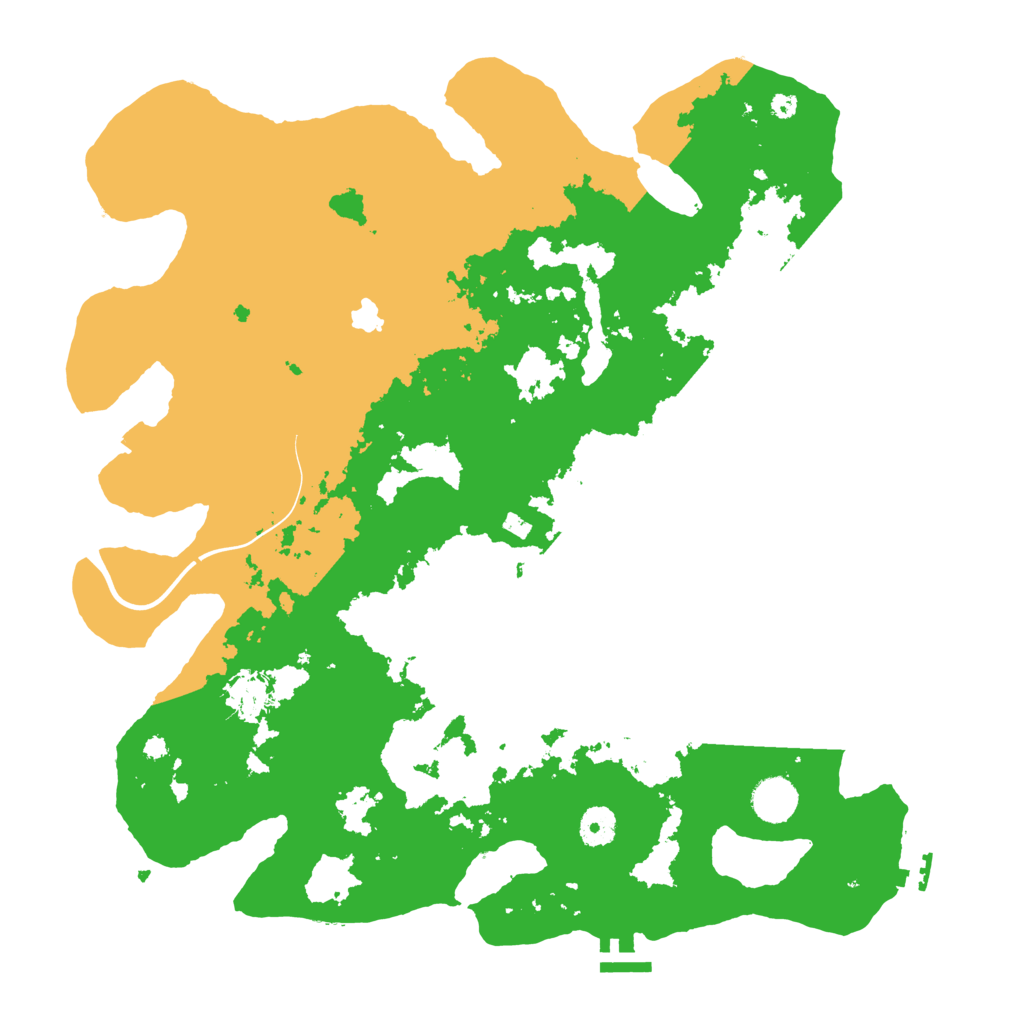 Biome Rust Map: Procedural Map, Size: 4000, Seed: 2056817779