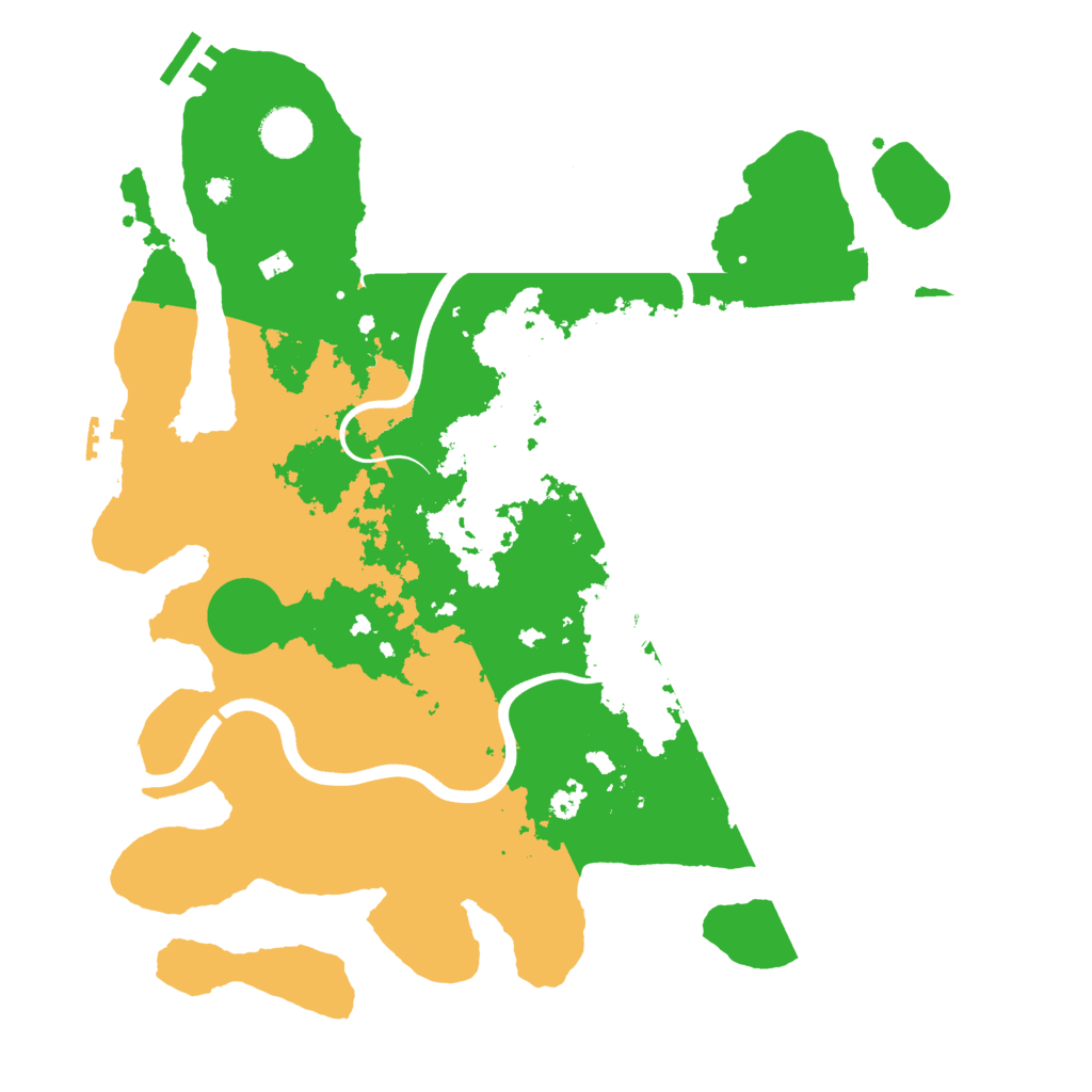 Biome Rust Map: Procedural Map, Size: 3800, Seed: 2747944