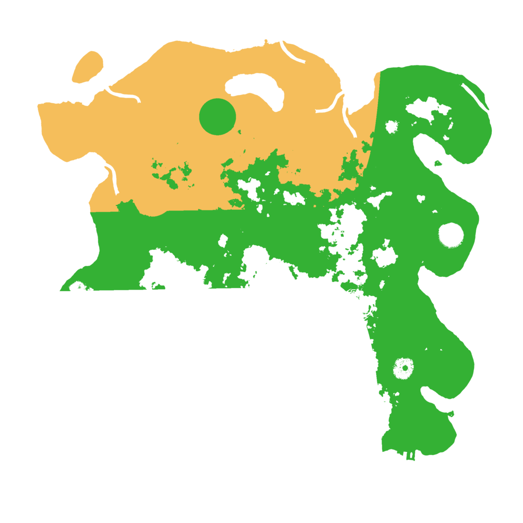 Biome Rust Map: Procedural Map, Size: 3750, Seed: 7011999