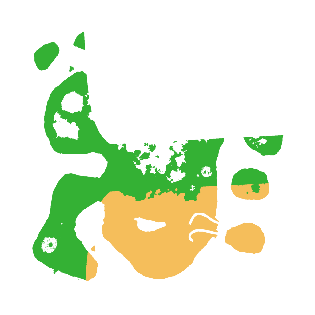 Biome Rust Map: Procedural Map, Size: 3000, Seed: 100753146