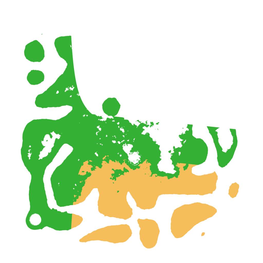 Biome Rust Map: Barren, Size: 4000, Seed: 152