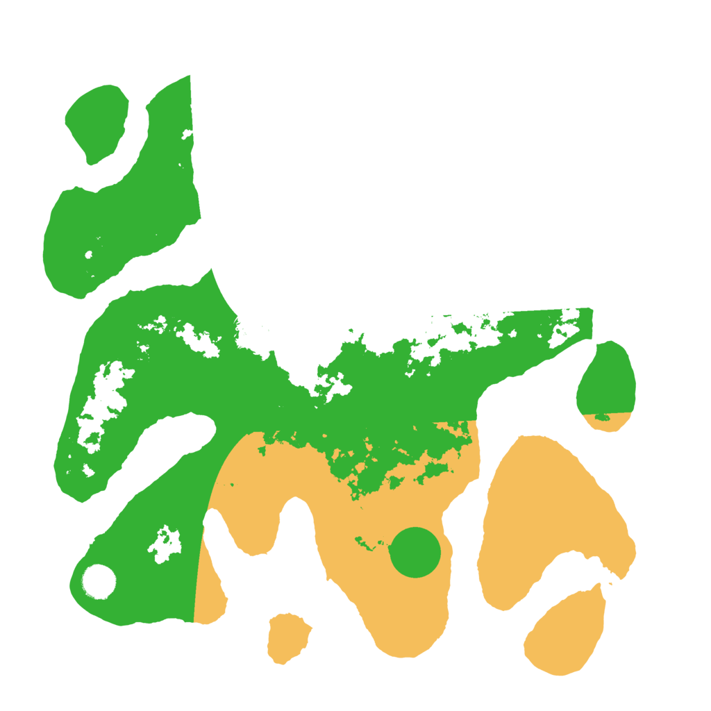 Biome Rust Map: Barren, Size: 3700, Seed: 251067035