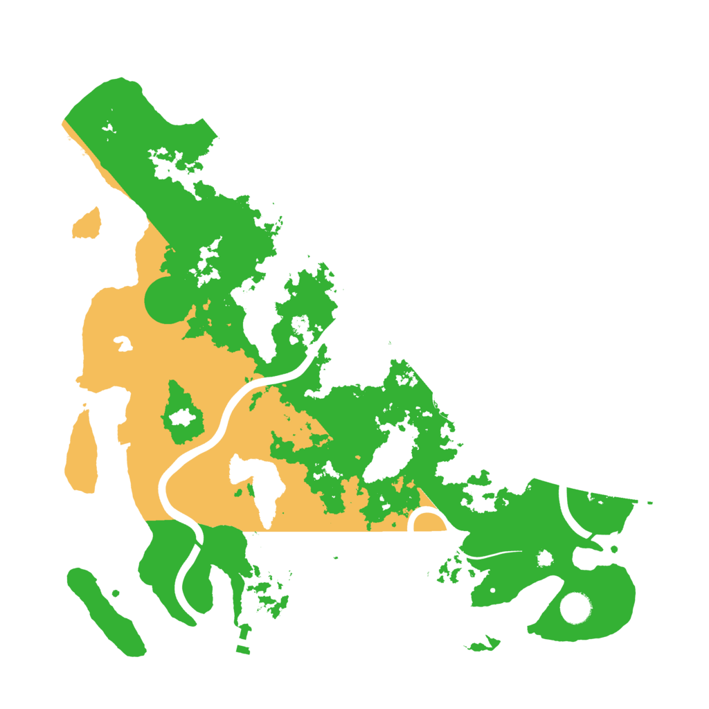 Biome Rust Map: Procedural Map, Size: 4000, Seed: 1165784689