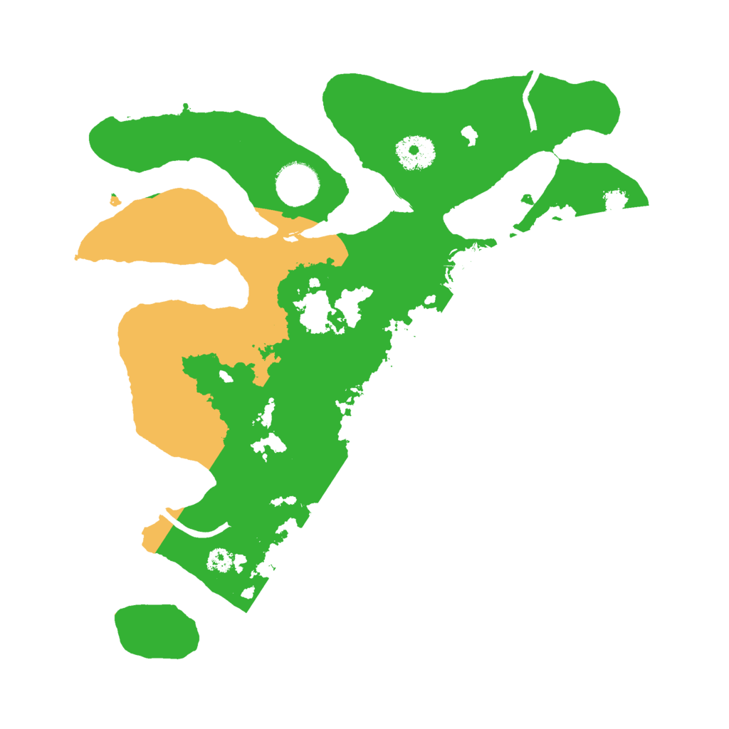 Biome Rust Map: Procedural Map, Size: 3000, Seed: 26533606