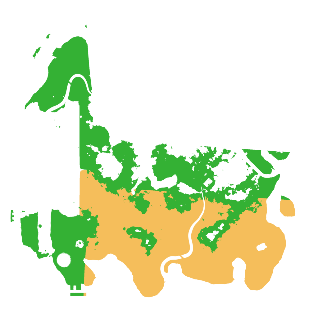 Biome Rust Map: Procedural Map, Size: 4000, Seed: 600