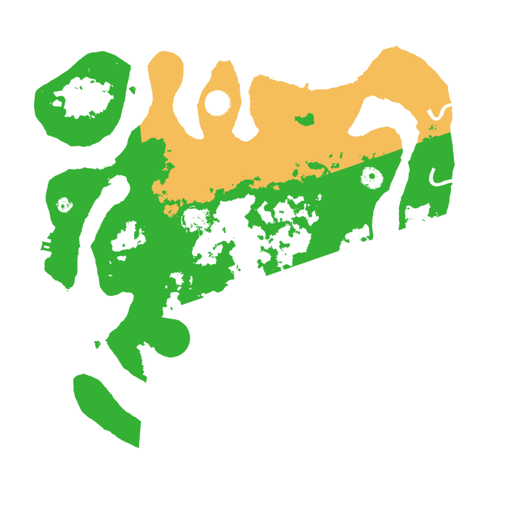 Biome Rust Map: Procedural Map, Size: 3500, Seed: 4350067