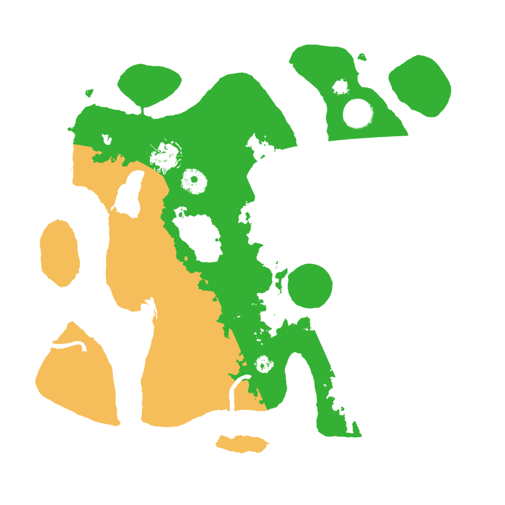 Biome Rust Map: Procedural Map, Size: 3000, Seed: 570254015